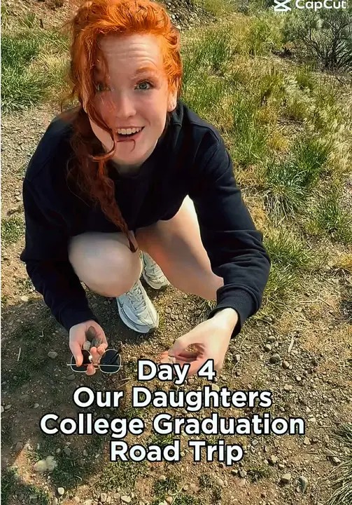 Jill and her adult daughter traveling together during a graduation road trip.