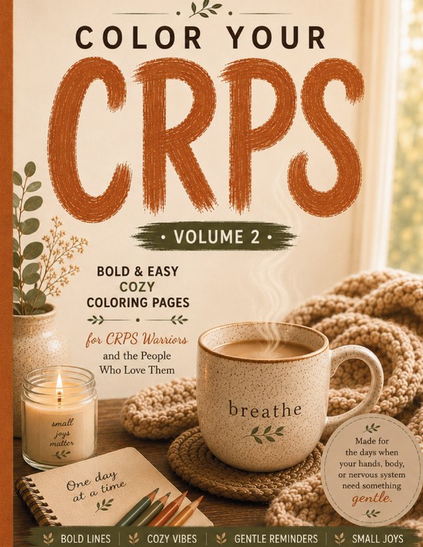 Color Your CRPS Volume Two coloring book cover