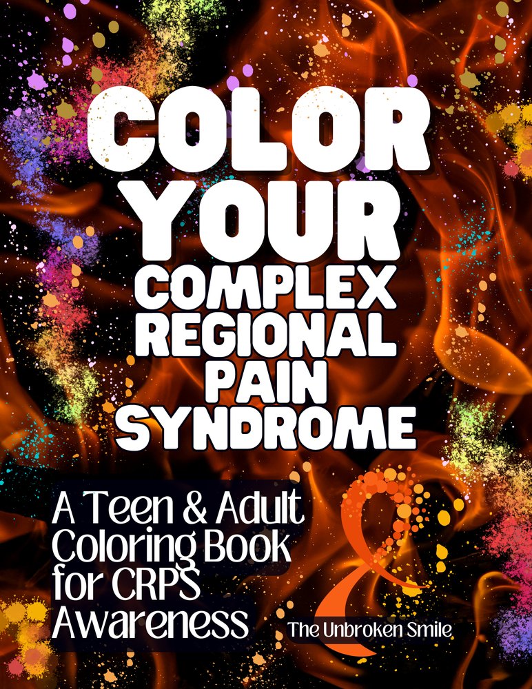 Color Your CRPS coloring book cover