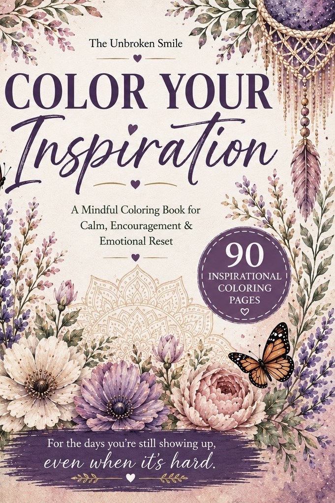 Color Your Inspiration coloring book cover
