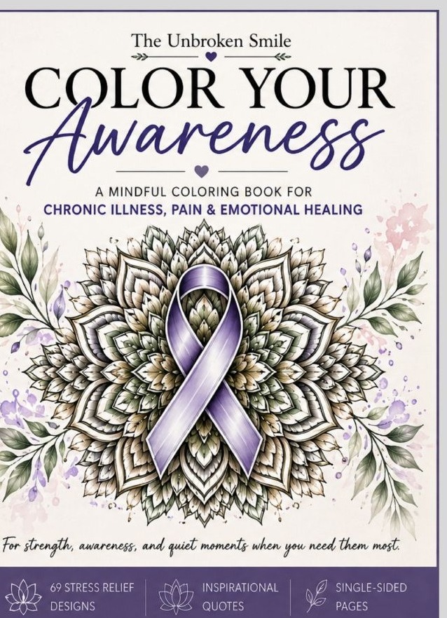 Color Your Awareness coloring book cover